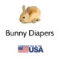 bunny diapers stamp
