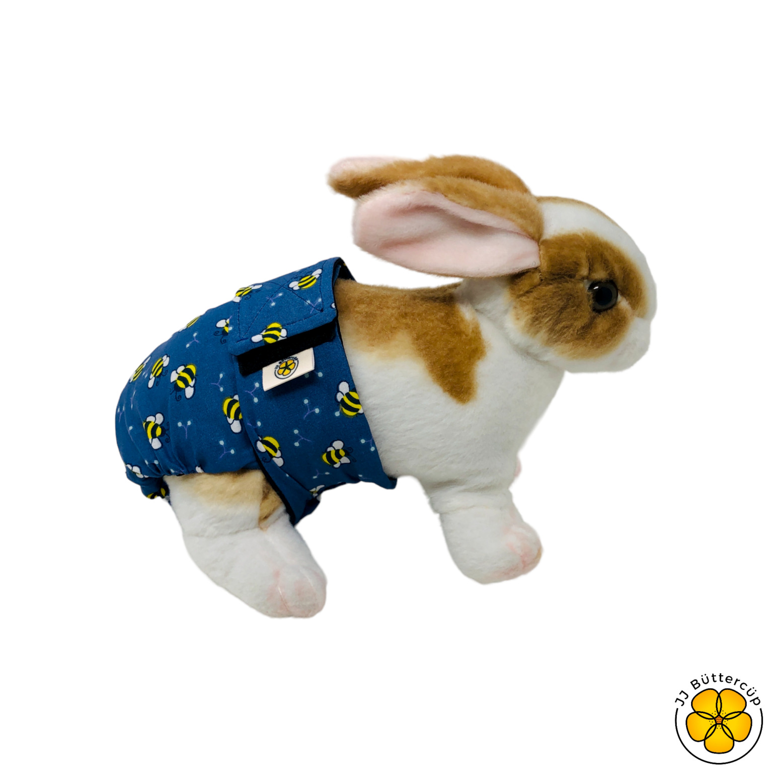 Happy Bees Bunny Diaper - Made in USA